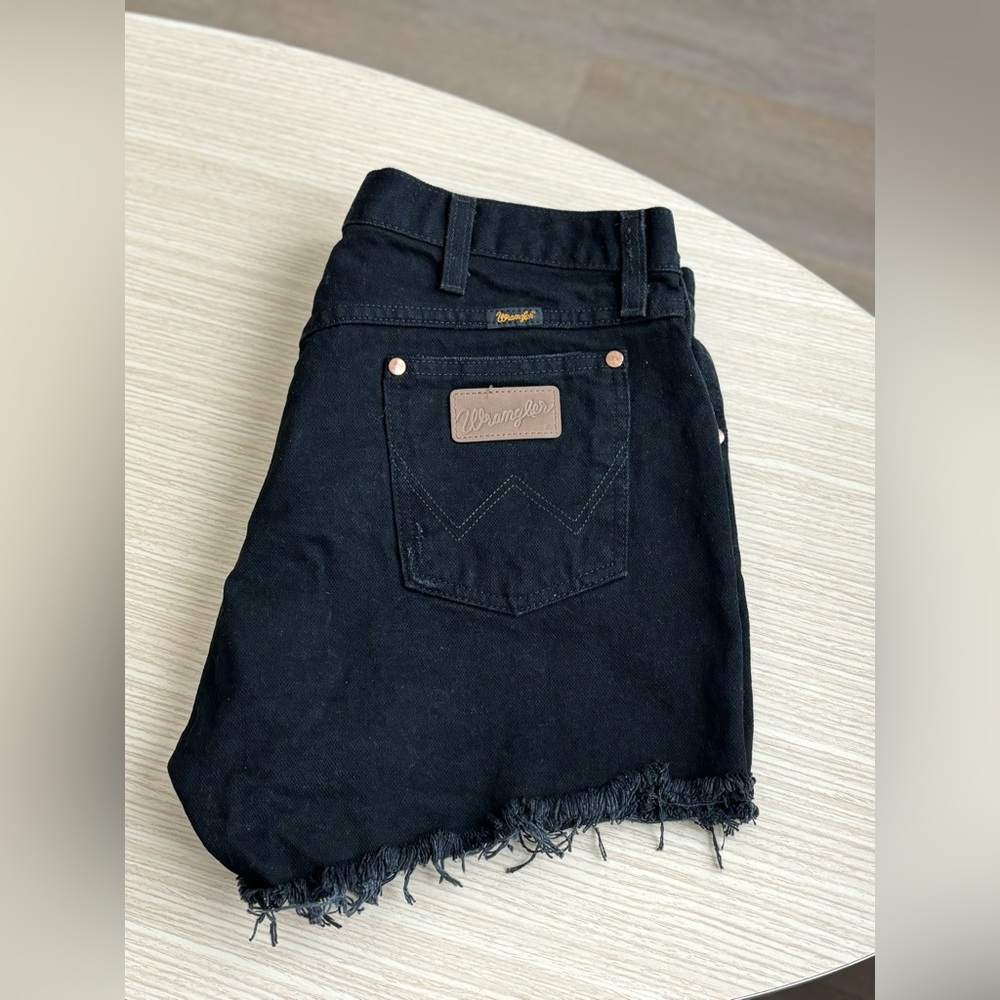 Wrangler Women’s Reworked Shorts - Black
